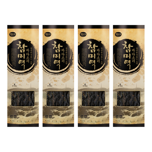 바다소리 진도 참미역, 50g, 4개