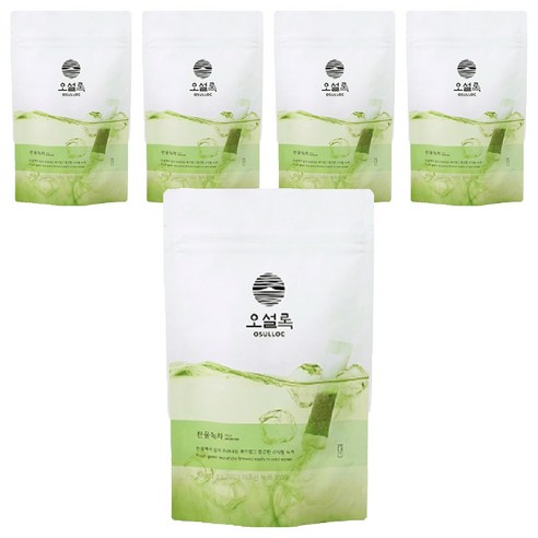 오설록 스틱형 찬물녹차, 2g, 20개입, 5개