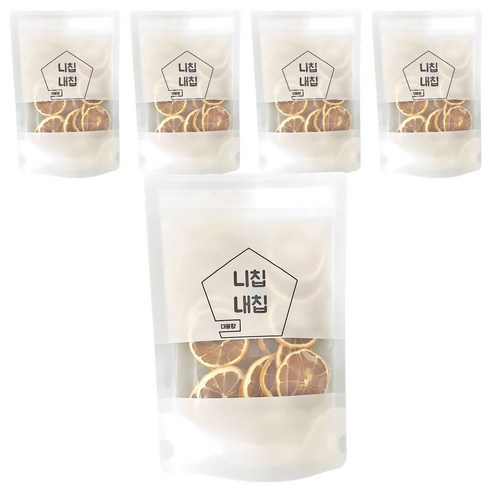 니칩내칩 건조 레몬, 40g, 5개