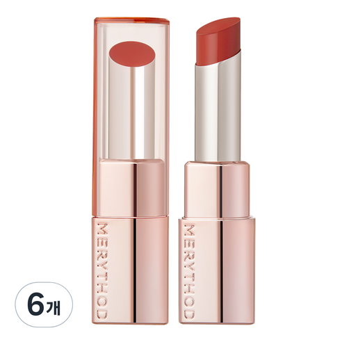 메리쏘드 구름핏 립스틱 4.5g, 05 베어칠리, 6개