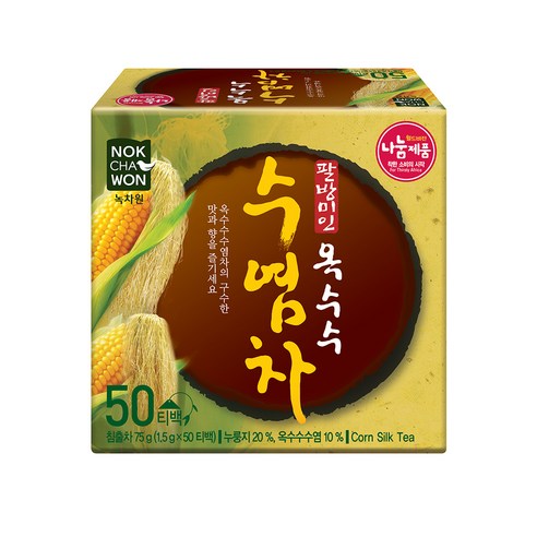 녹차원 팔방미인 옥수수수염차, 1.5g, 50개입, 1개