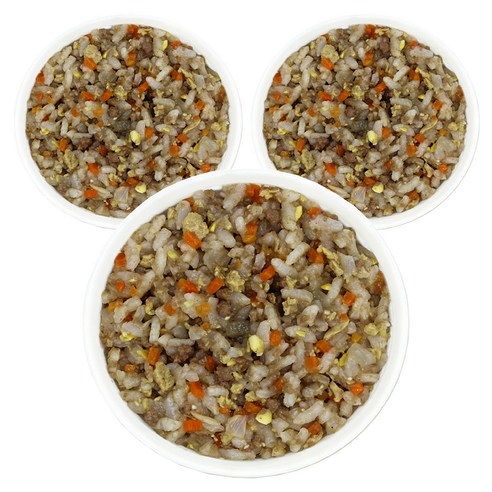 짱죽 실온이유식 한우콩나물야콘밥 완료기, 혼합맛(한우/콩나물), 160g, 3개