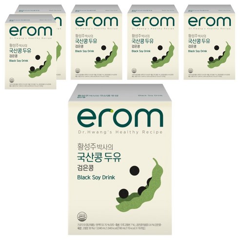 이롬 황성주 검은콩 두유