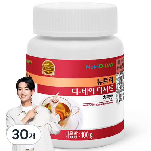뉴트리디데이 디저트 허벌티, 100g, 1개입, 30개