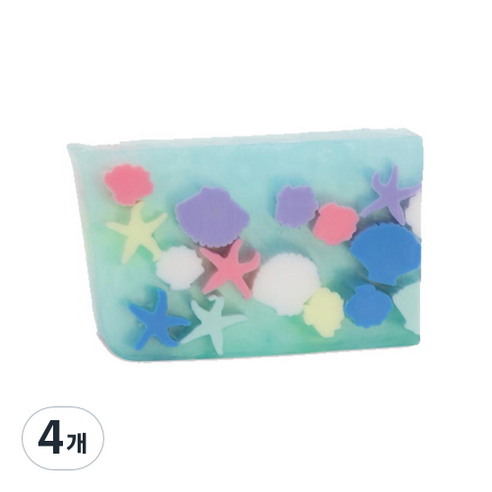 프라이멀엘리먼츠 바디솝 스타피쉬, 165g, 4개