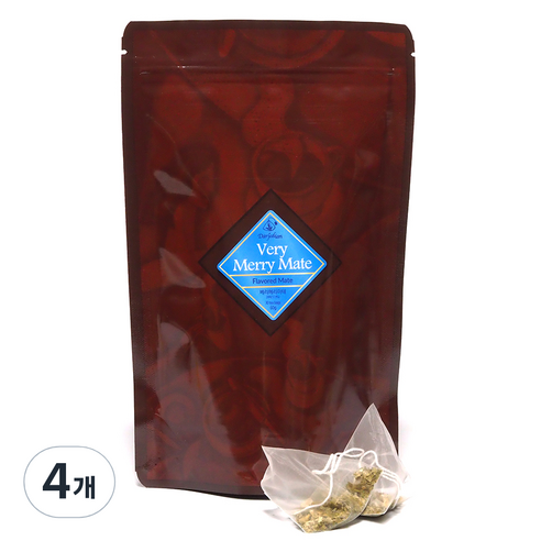 다질리언_베리메리마테 리필 60g 30티백, 2g, 4개, 30개입, 2g