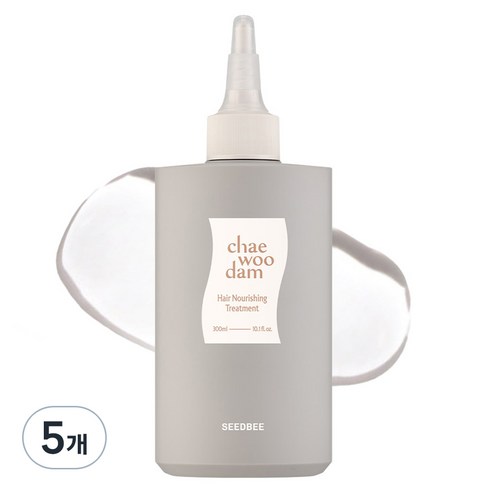 씨드비 채우담 모발 영양 트리트먼트, 300ml, 5개