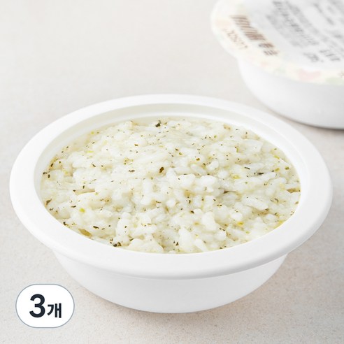 루솔 3단계 10~12개월 비타민채 애호박 진밥 이유식 343, 혼합맛(비타민채/애호박), 180g, 3개