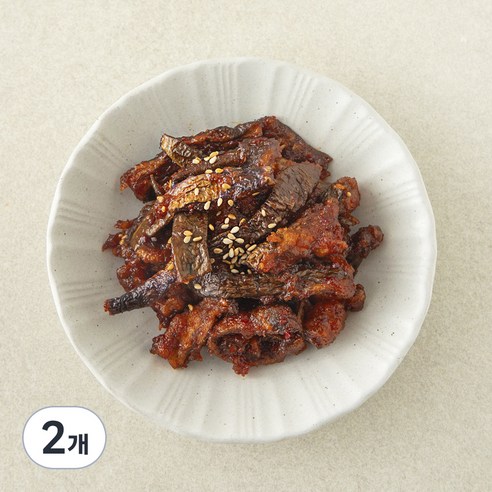 집반찬연구소 가지 강정, 70g, 2개