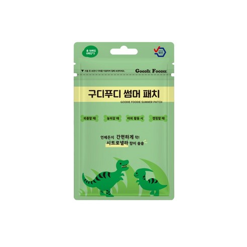 구디푸디 썸머패치로 모기 걱정 없이 즐거운 여름!