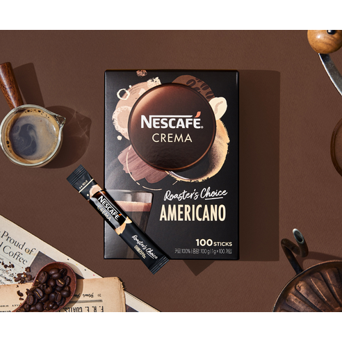 일상에 스며드는 향긋한 휴식, 네스카페 크레마 아메리카노
