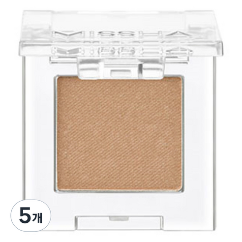 미샤 모던 섀도우 1.7g, 206 새틴베이지, 5개