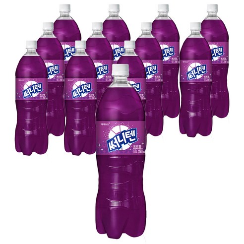 해태음료 써니텐 포도, 1.5L, 12개