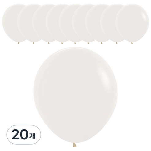 셈퍼텍스 풍선 45cm, 투명, 20개