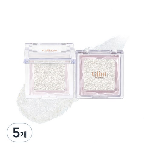 Glint 하이라이터 2.4g, 02 Diamond Veil, 5개