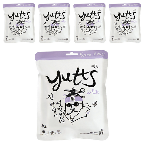 엿츠 오리지널 찬바람이 엿 먹일 때, 80g, 5개