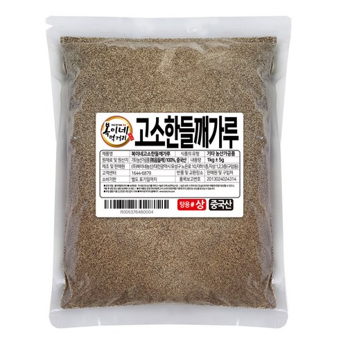 복이네먹거리 들깨가루 탕용 상, 1kg, 1개 덕산스플라스리솜