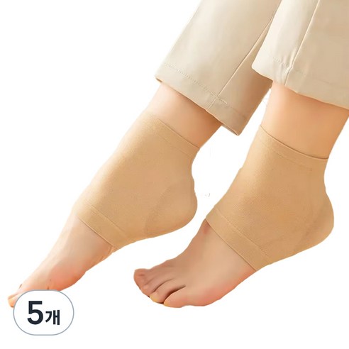 조인메이드 발꿈치 보습 실리콘 패드 스킨, 2개입, 5개