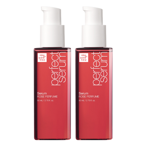 미쟝센 퍼펙트 로즈퍼퓸 세럼 헤어에센스, 80ml, 2개