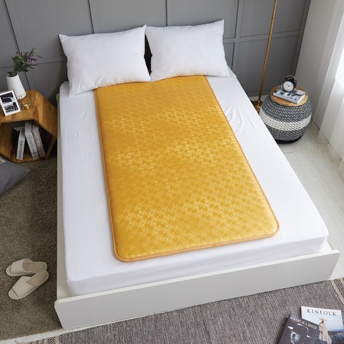 HanilMedical 방수 온열 탄소 전기매트 골드 HI-105S 더블 사이즈 (135 x 195 cm) 물장판 HanilMedical 방수 온열 탄소 전기매트 골드 HI-105S 더블 사이즈 (135 x 195 cm) 물장판
