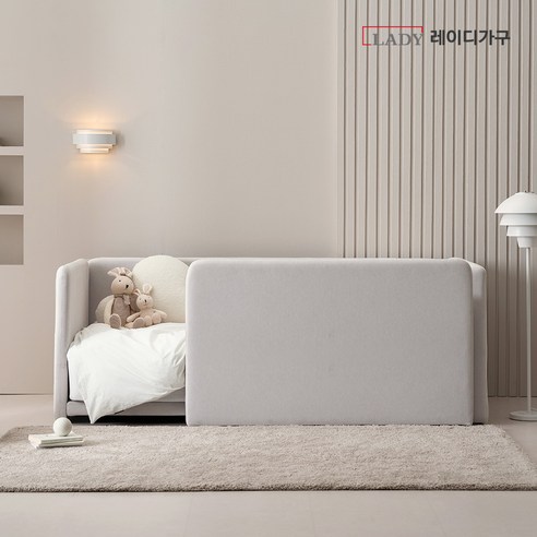 포근함과 안전을 더하다: 레이디가구 레브 데이베드 슬림헤드 프레임 완벽 분석 일룸티에드침대