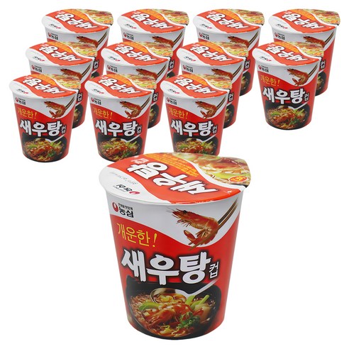 농심 새우탕컵 67g