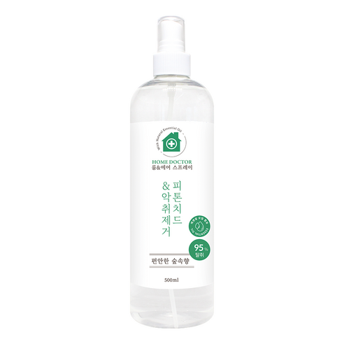 홈닥터 룸 & 에어 스프레이 피톤치드 & 악취제거, 4개, 500ml