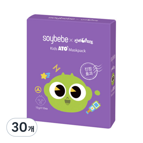 소이베베 키즈 아토 마스크팩, 15g, 50개