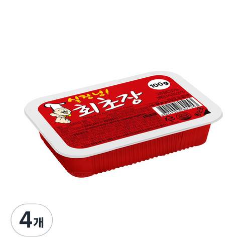 움트리 실장님 회초장, 100g, 4개