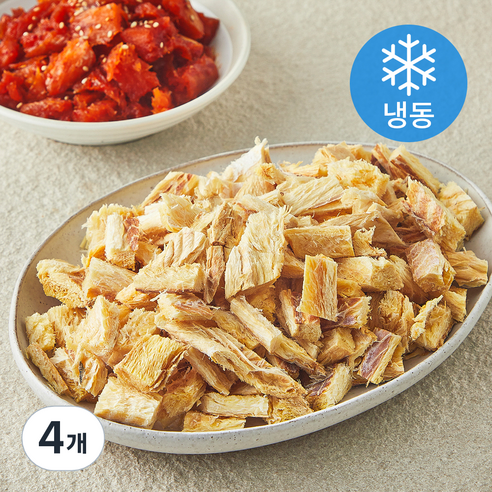 간편 깍둑 황태 (냉동), 4개, 200g