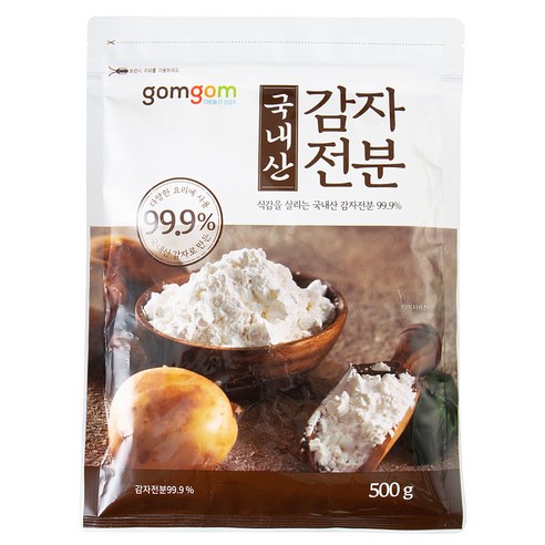 곰곰 국내산 감자 전분, 500g, 2개