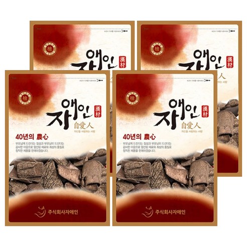 자애인 볶은 두충나무 껍질차, 600g, 4개