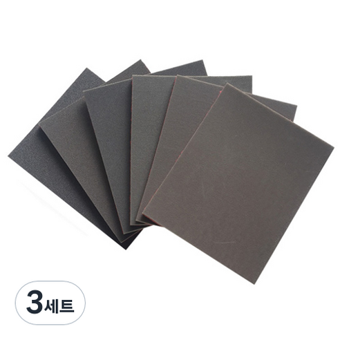 OON 프리미엄 스펀지 사포 1200~1500방, 3세트