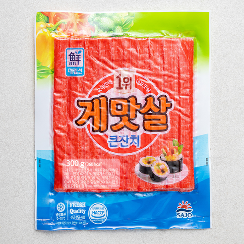 대림선 게맛살 큰잔치, 300g, 1개