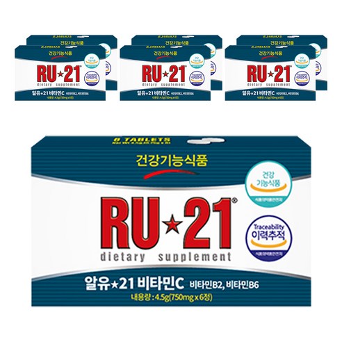 알유21 비타민C, 6정, 84개