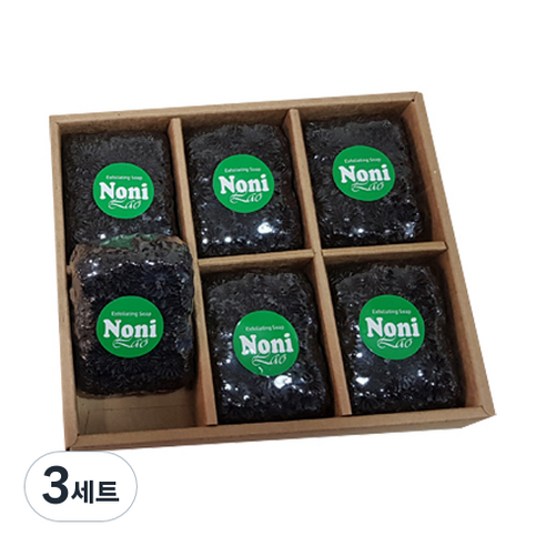 노니라오 노니비누 6p, 110g, 18개