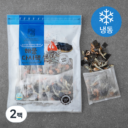 해물 다시팩 (냉동), 15g, 15개입, 2개