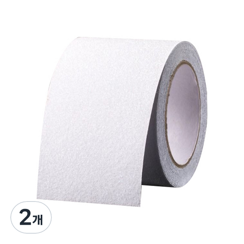 그루터기친구 6논슬립테이프 투명 10cm x 20m, 2개