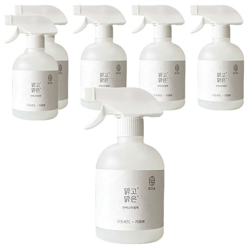 온다숲 편백향 피톤치드 벌레기피제 본품, 6개, 500ml