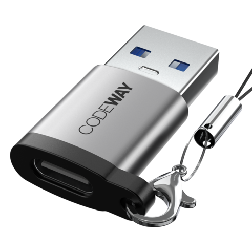 코드웨이 USB 3.0 C타입-A타입 OTG 변환 젠더, C to A, 1개