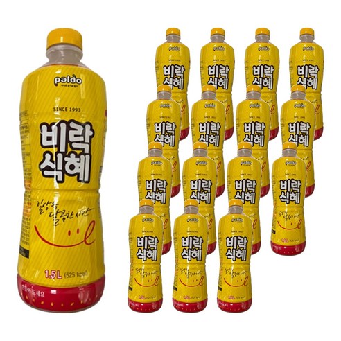 팔도 비락 식혜, 1.5L, 16개