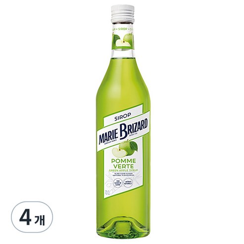 마리브리자드 시럽, 700ml, 4개