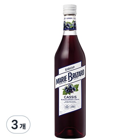 마리브리자드 시럽, 700ml, 3개