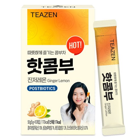 티젠 핫콤부 진저레몬차, 5g, 30개입, 4개