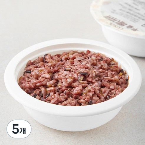 루솔 4단계 13개월 이상 흑미 영양 아기밥 403, 180g, 5개