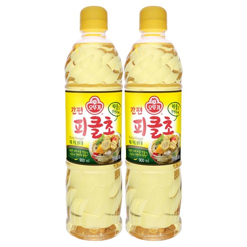 오뚜기 간편 피클초, 900ml, 2개