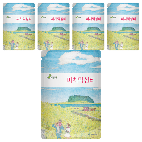 아름드레 삼각 티백 허브 차, 1.5g, 25개입, 5개