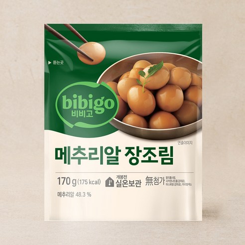 비비고 메추리알 장조림, 170g, 3개