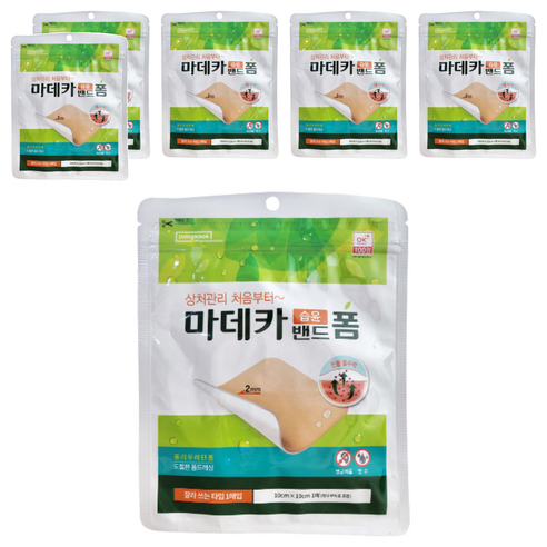 동국제약 마데카 습윤밴드 폼, 6세트
