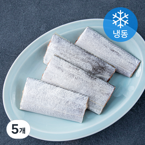 초록바다 국산 손질 갈치 1마리 (냉동), 220g(대,4토막), 5개